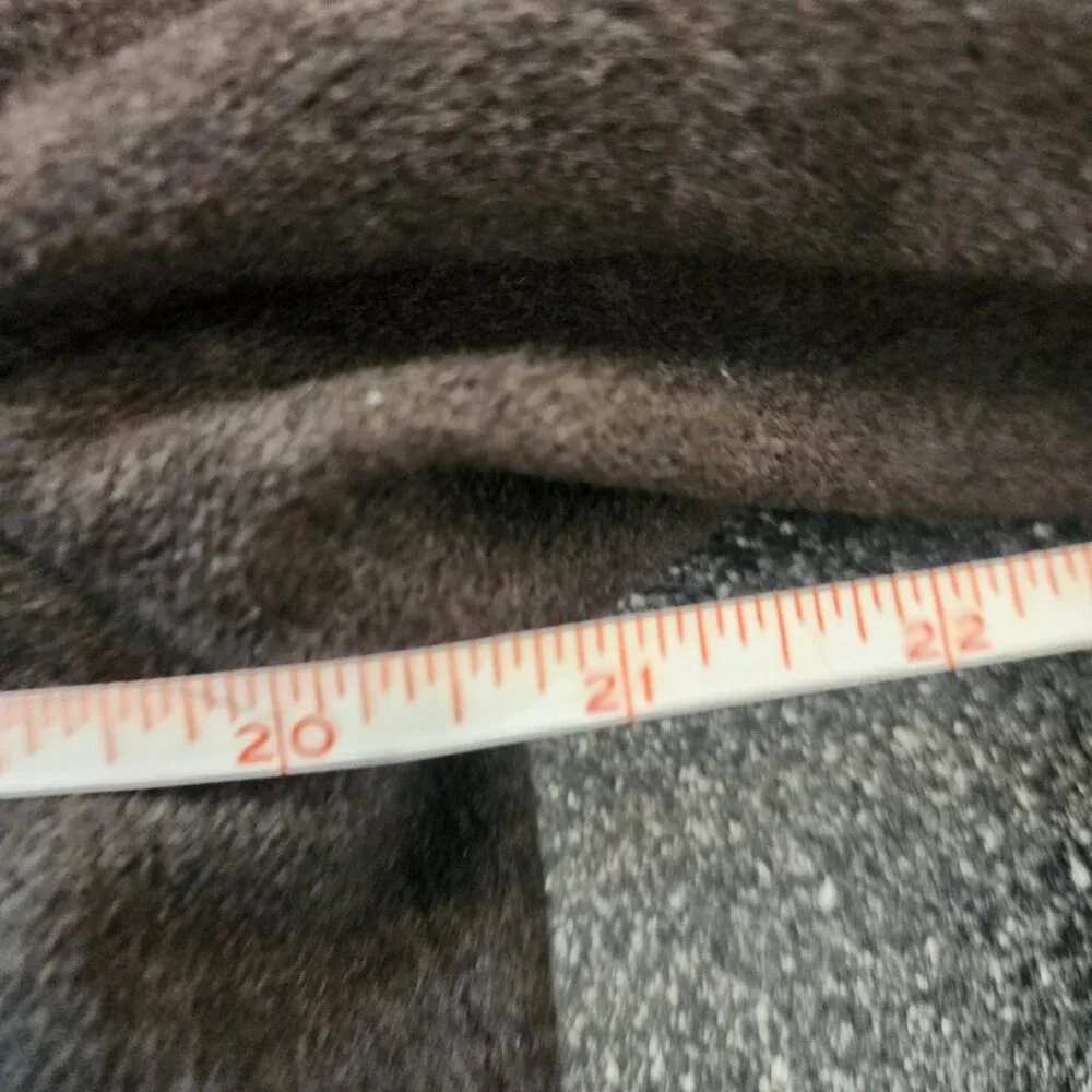 BONGO Brown Women Large Pea Coat Jacket Lined Pockets Y2K 90S Warm